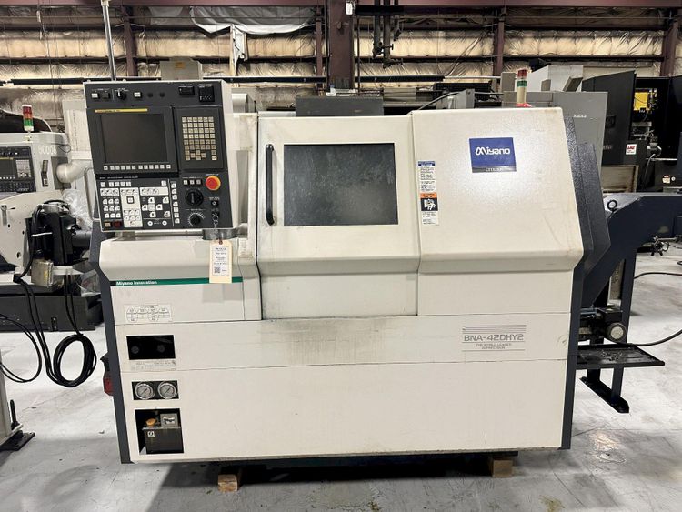 Miyano Miyano Fanuc 0i-TD 5,000 rpm BNA-42DHY2 7 Axis