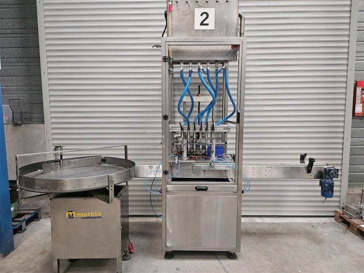 MURCIA MC 600 linear gravity filler