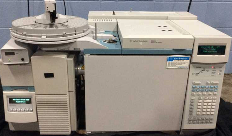 Agilent 6890N with 5973N with 7683 Series Gas Chromatograph with MASS ...