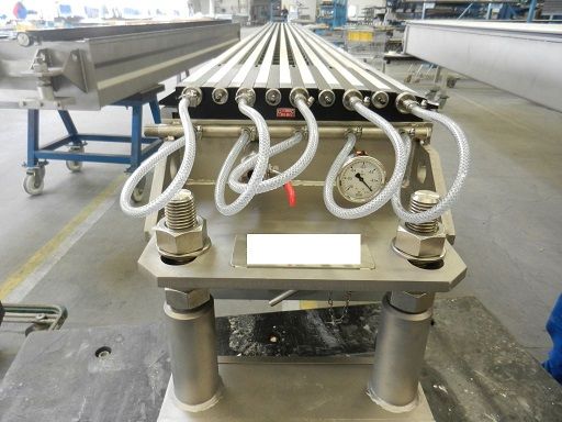 EU Wire suction boxes 4950 mm, as new of 2020