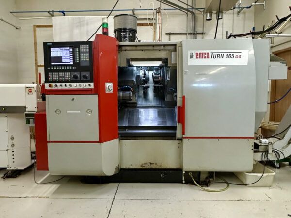 Emco Siemens 840D 4000 rpm Turn 465DS 6 Axis