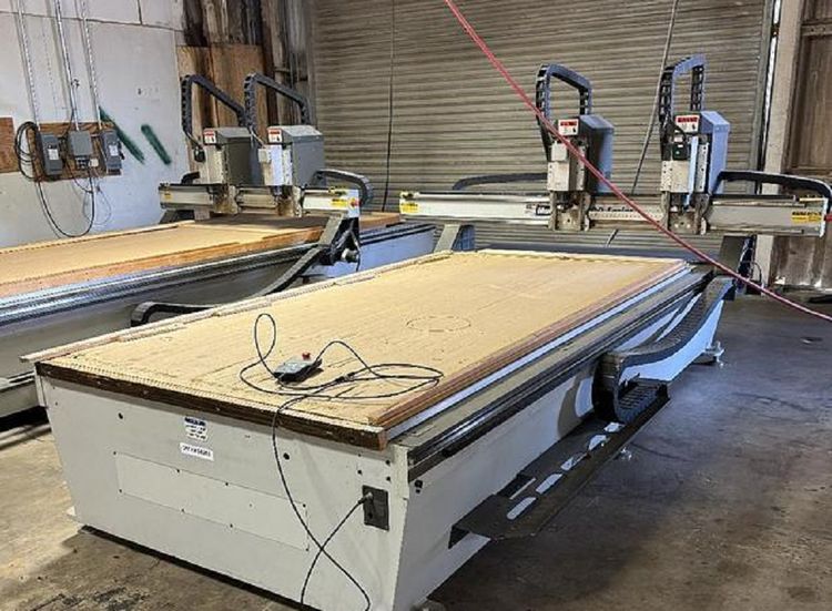 2 Multicam 3-204 CNC Router