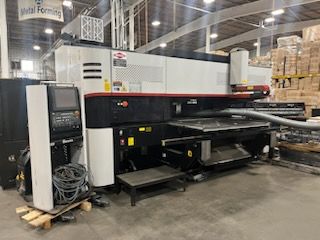 Amada LC-C1 NT SERIES PUNCH/LASER COMBINATION MACHINE 22 TON