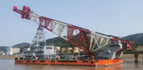 Dredge Brokers PILE DRIVING BARGE 81m PILE LEADER