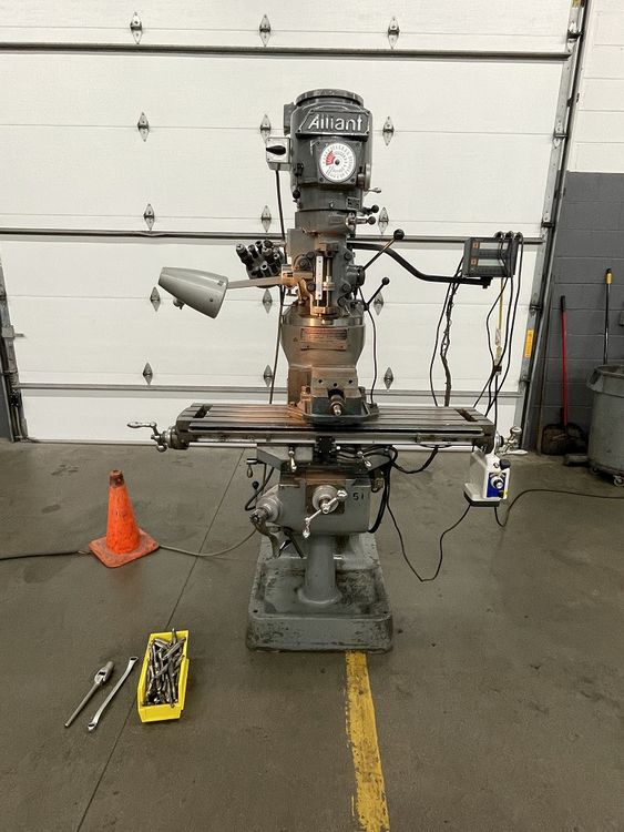 Alliant 42VC Vertical Mill 4500 RPM