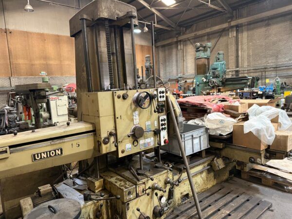 Union BFT 80/2 Horizontal Borer  1,250 rpm