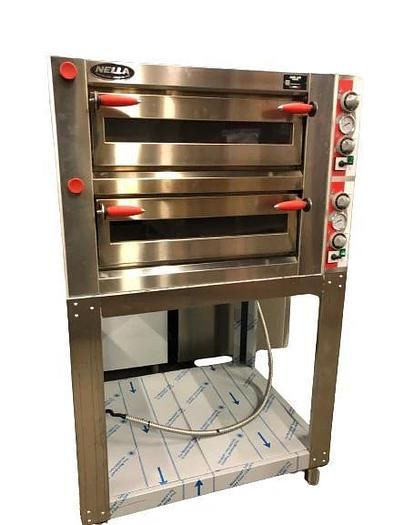 Omcan FPY M8 Electric Deck Pizza Bake Oven with Stand