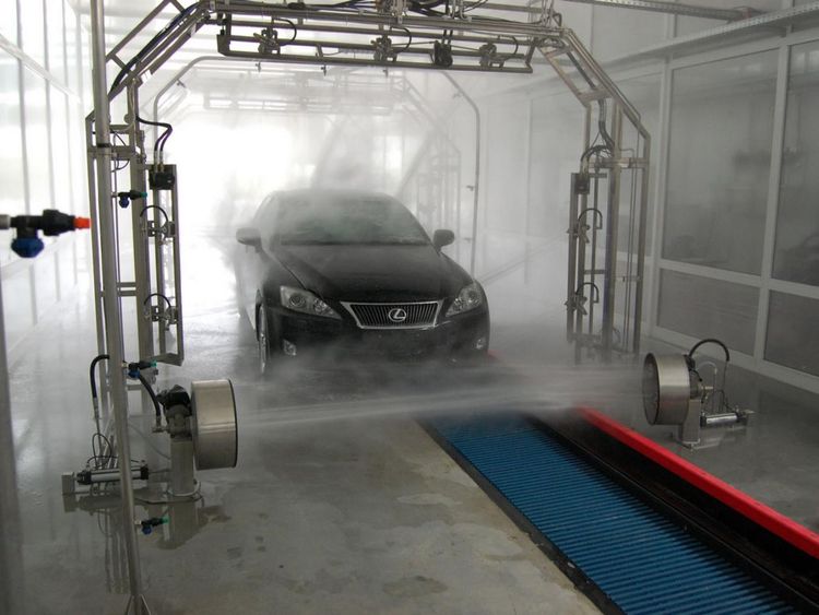 Others Conveyor tunnel car wash system Hanna with PDI belt conveyor