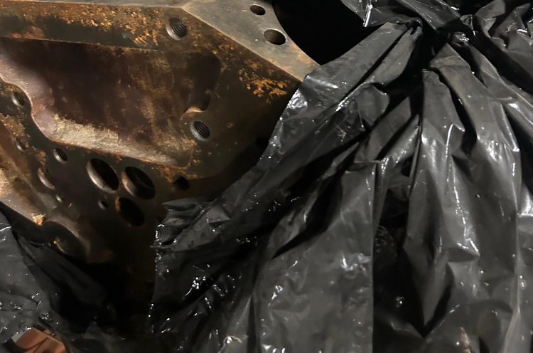 Cummins KT 38 Disassembled