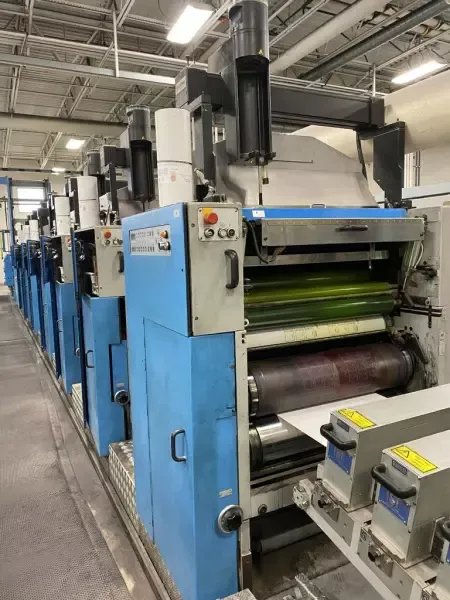 MULLER MARTINI Variable size web press 8