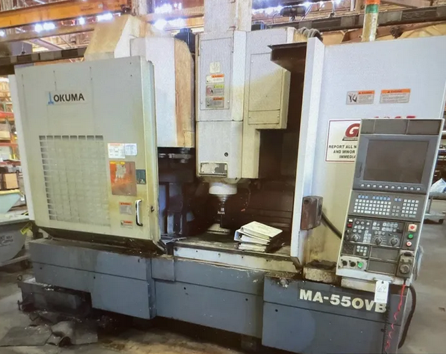 Okuma MA-550VB 3 Axis