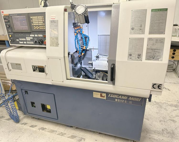 Tsugami TSUGAMI-MORI MSC-501 (FANUC) 12000 rpm MORI BS-12CE(S)-III 2 Axis