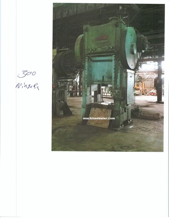 Niagara SS Press 300 Ton