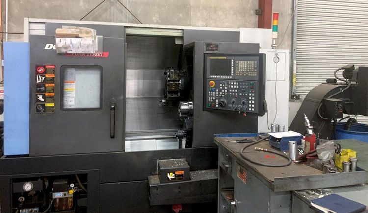 Doosan Fanuc Cnc Control Rpm Puma Sy Axis