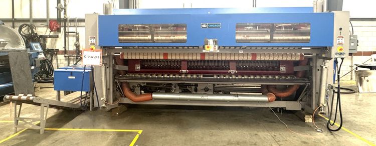 Chicago Crosstar 36-136-CT LP Gas Ironer and Folder