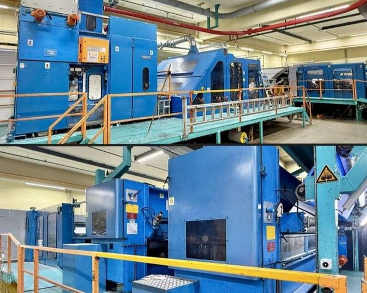 Dilo, Spinnbau, Temafa Needle punching line
