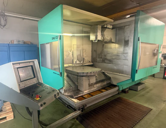 DMG DMU 125 P 4 Axis