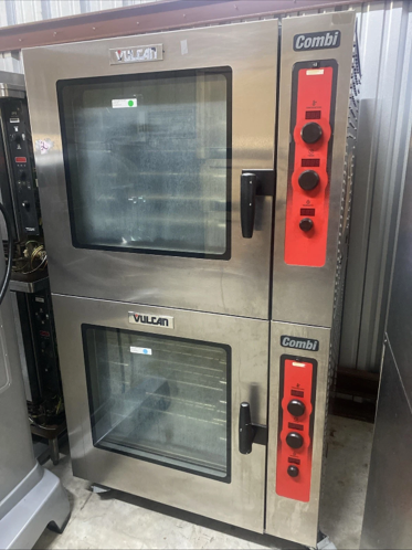 Vulcan ABC7G Natural Gas-Electric Double Stack Combi Oven