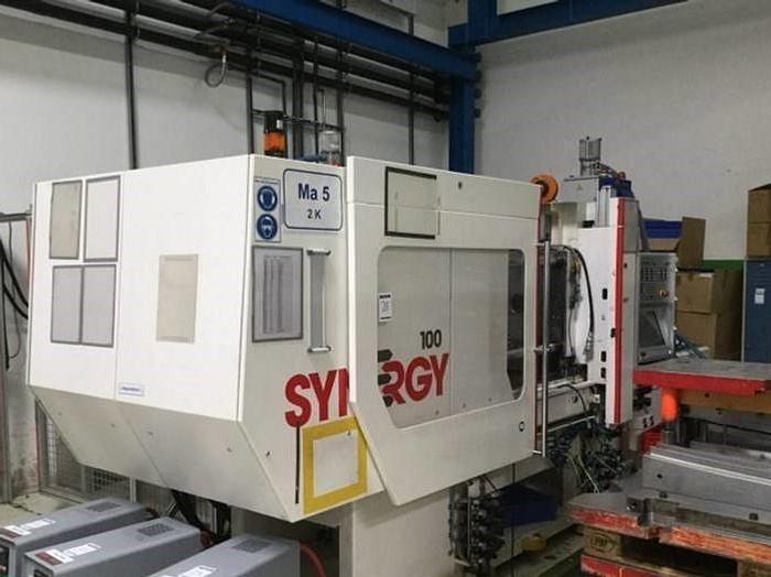 Netstal Synergy 1000-60/60/60 clamping force 1.000 kN,  opening force 270 kN