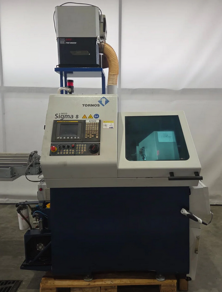 Tornos FANUC Series 32i-A control Variable SIGMA 8 2 Axis