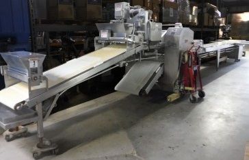 Moline 38-FOOT SHEETER LINE WITH EXTRUDER