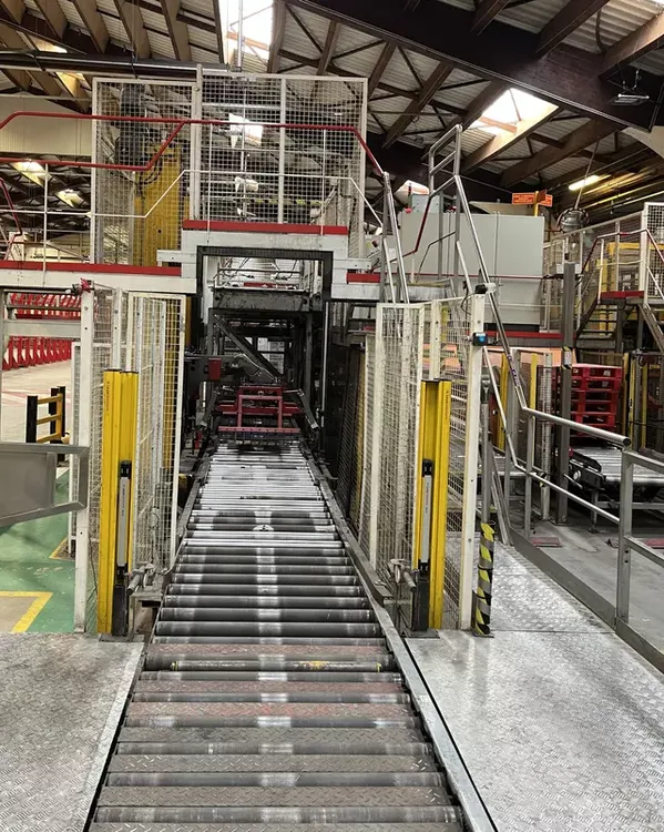 Krones Videojet Line for Returnable Glass Bottles