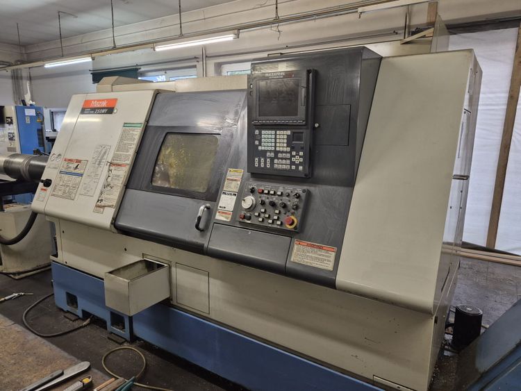 Mazak Mazatrol PC Fusion 640T CNC 4000 rpm SQT-250MY 4 Axis