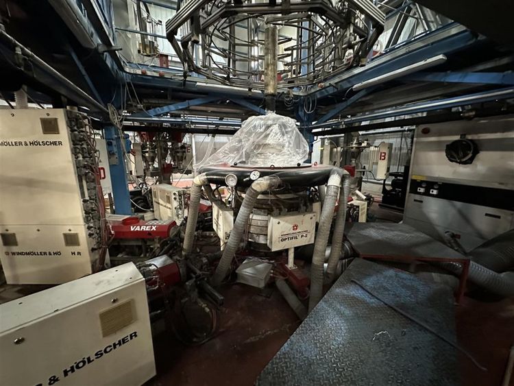 Windmoller & Holscher Varex 5 layers Blown film extrusion line