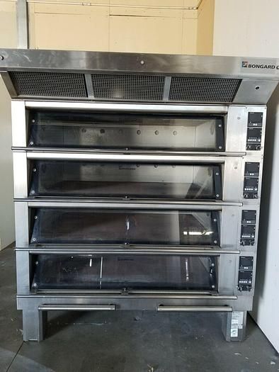 Bongard M4 SOLEO 4 DECK BAKERY BREAD PIZZA PASTRY OVEN