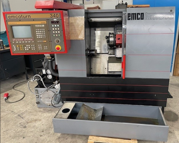 Emco Sinumerik 810T 4000 RPM TURN 340 2 Axis