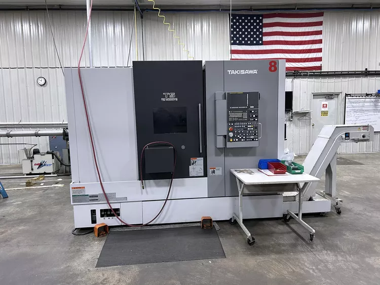 Takisawa Fanuc 32i-Model B 4,200 RPM TS-4000YS 2 Axis