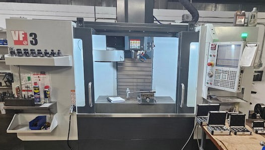 Haas VF-3 with Rotary Table 3 Axis