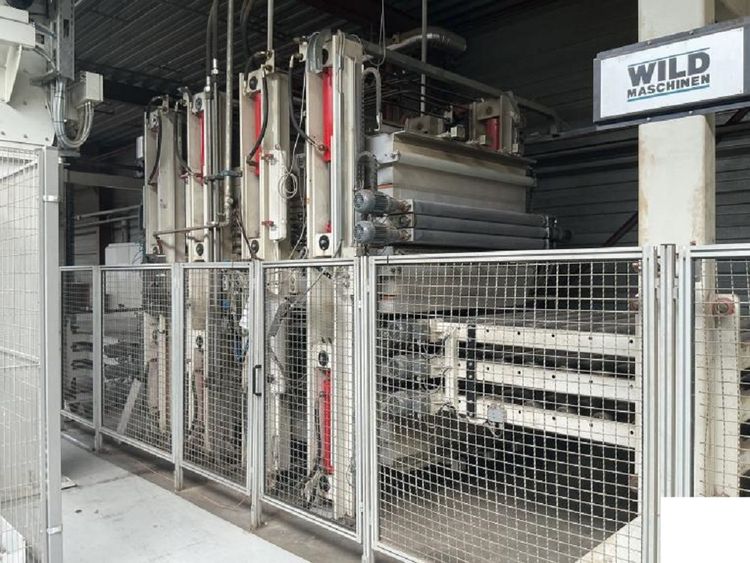 Wild Through-feed press