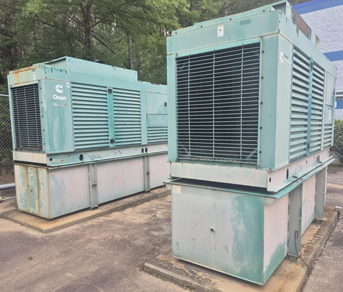 2 Cummins Onan DFCE 400 KW