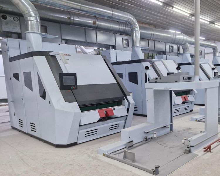 7 Saurer SC6 Carding