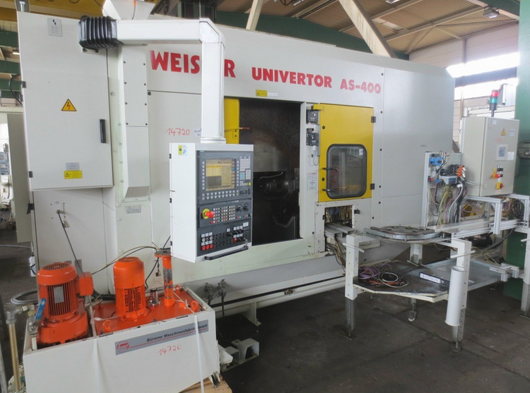 Weisser Siemens 840D 5,000 rpm  Univertor AS 400  2 Axis