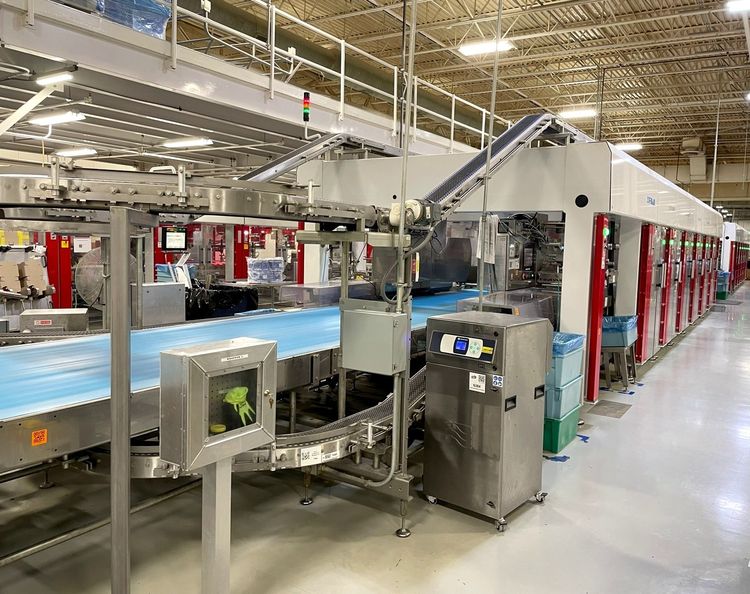 Schubert Packaging Line w/ Fuji Wrappers