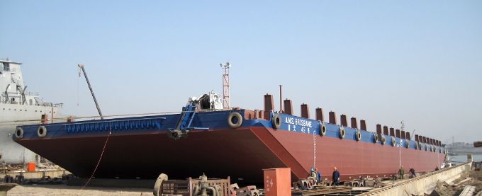 Deck Cargo/ Ballastable Tank Barge