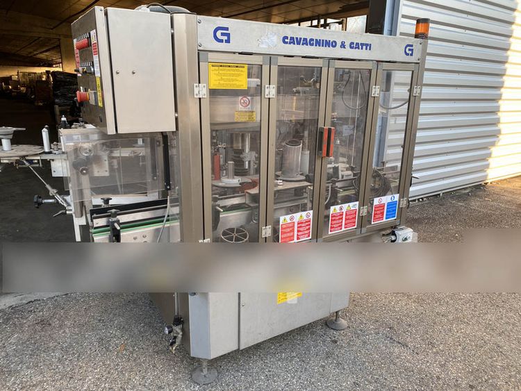 Cavagnino & Gatti CG80 3XPS4, Labeling capsuling machine