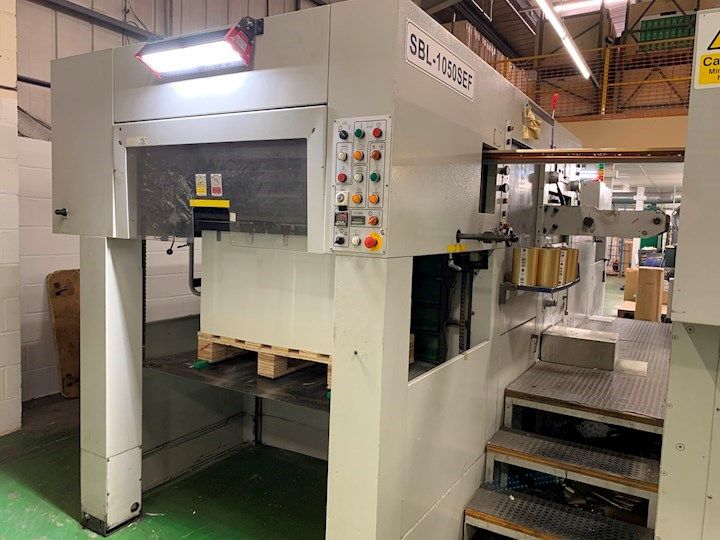 SBL 1050 SEF Hot Foiling & Embossing Machine