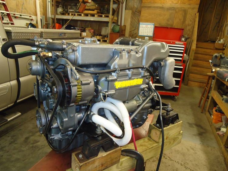 Yanmar 4JH2DTE YANMAR 4JH2DTE MARINE ENGINE 65 HORSEPOWER