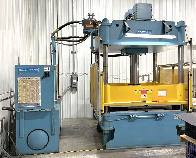 Multipress 4-COL-200T Press 200 TONS
