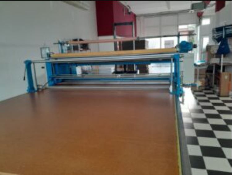 BKR XM300 fabric spreading table