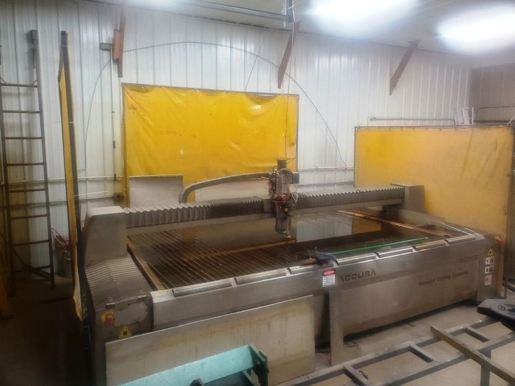 Hydra 6' X 10' JET ACCURA 610 WATER JET CUTTING SYSTEM BURNY 10 LCD