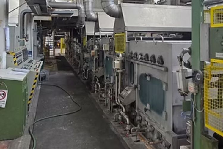 Babcock bleaching line