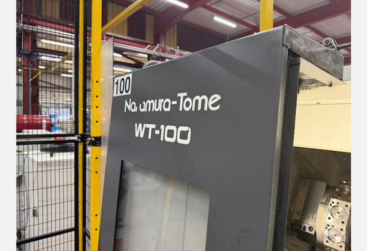 Nakamura FANUC 31i Model A 6000 rpm WT 100 4 Axis