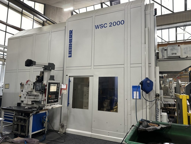 Liebherr WSC2000 Table speed: 3.5 RPM Gear Shaping Machine