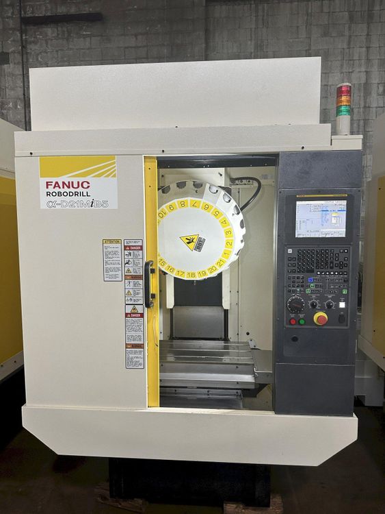 Fanuc Robodrill α-D21MiB5 3 Axis
