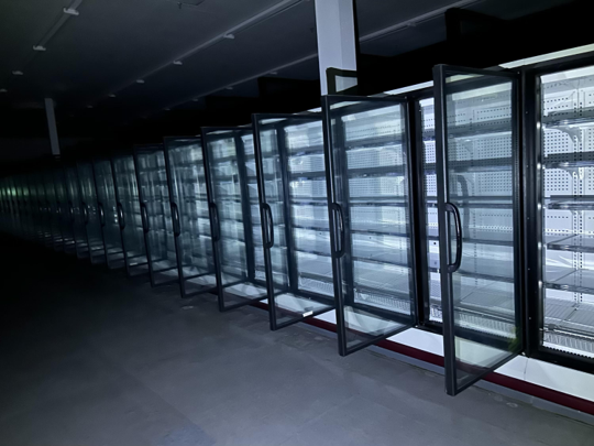 Hussmann RL 83, Door Freezer Run