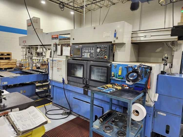 Mazak Mazatrol 640T PC-Fusion-CNC Variable Speed Multiplex 6200 2 Axis